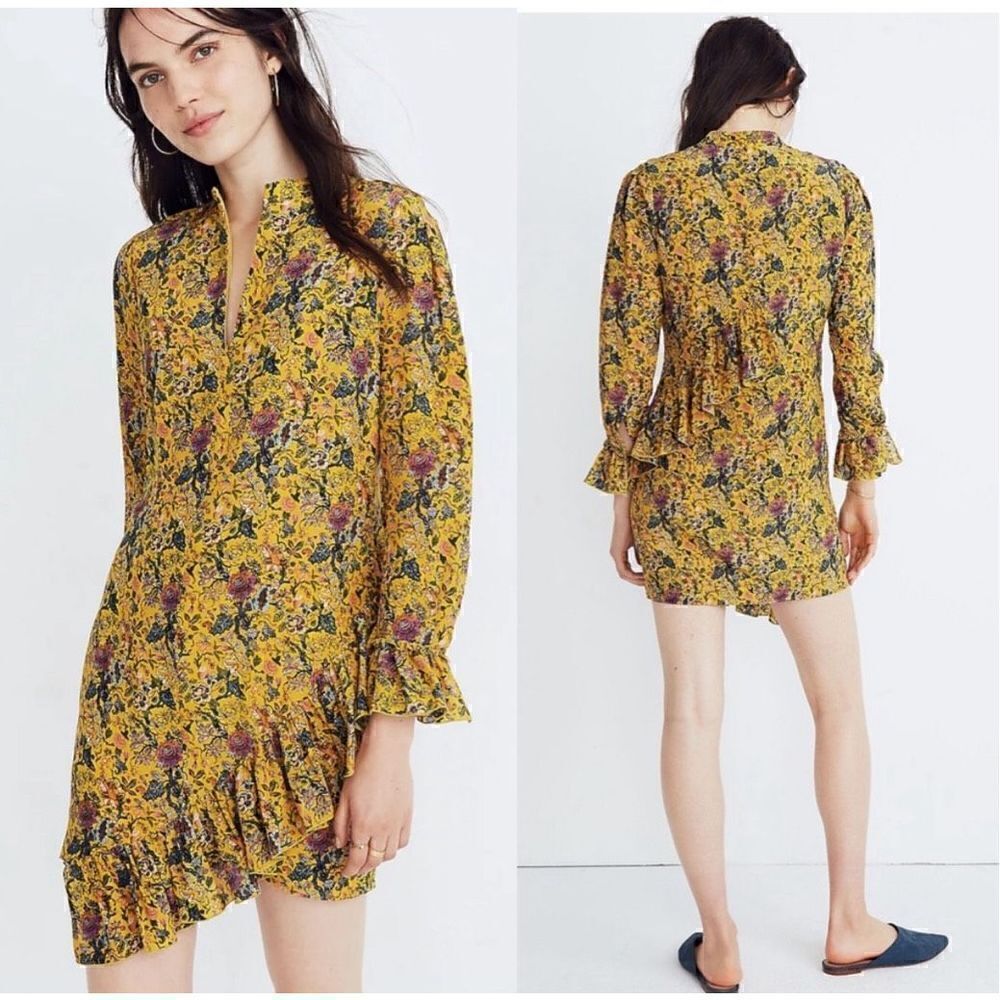Madewell x Karen Walker silk dress size 6